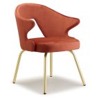 SCAB YOU Fauteuil Velvet - Messing Poten