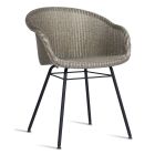 Vincent Sheppard Avril Stoel Lloyd Loom - Zwart Metaal