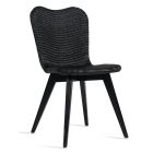 Vincent Sheppard Lily Stoel Lloyd Loom - Zwart Hout
