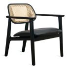 Vincent Sheppard Titus Lounge Fauteuil Eiken Zwart 