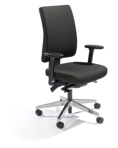 Werck24 Custom Ergonomische Bureaustoel NPR1813 - Zwarte Stof