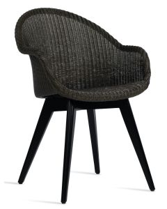 Vincent Sheppard Avril HB Stoel Lloyd Loom - Zwart Hout