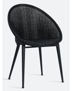 Vincent Sheppard Jack Stoel Lloyd Loom - Zwart Metaal