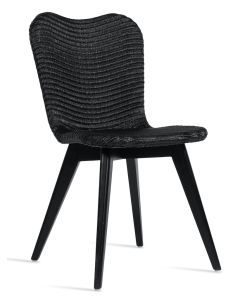 Vincent Sheppard Lily Stoel Lloyd Loom - Zwart Hout
