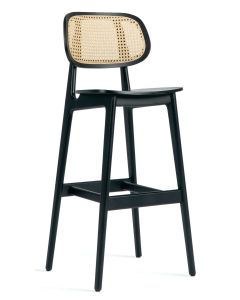 Vincent Sheppard Titus Barkruk 75 cm Zwart Eiken