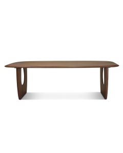 Werck24 Alessio Ovale Tafel 240 cm Bruin