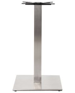 Werck24 Brussel Tafelonderstel - Hoogte 90 cm - Mat Geborsteld Staal