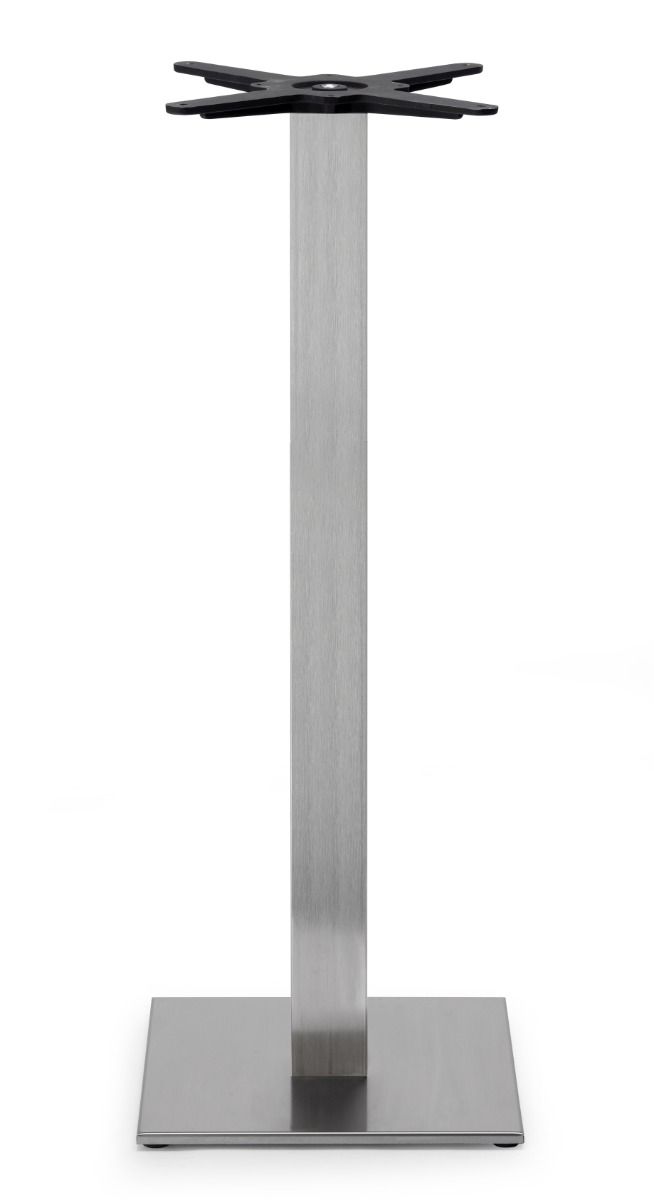  SCAB Tiffany Square Statafel Onderstel 109 cm - Mat Geborsteld RVS