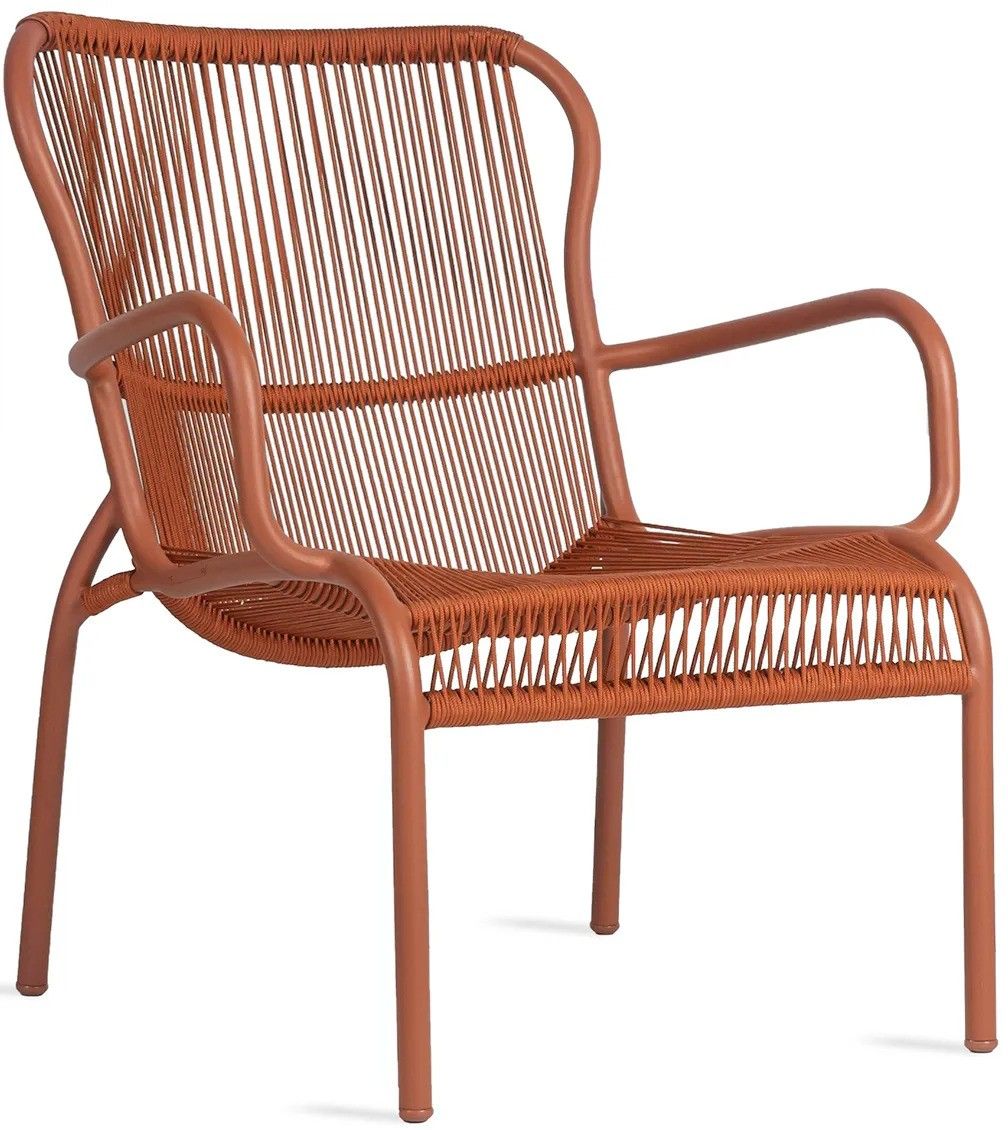  Vincent Sheppard Loop Lounge Chair Terracotta