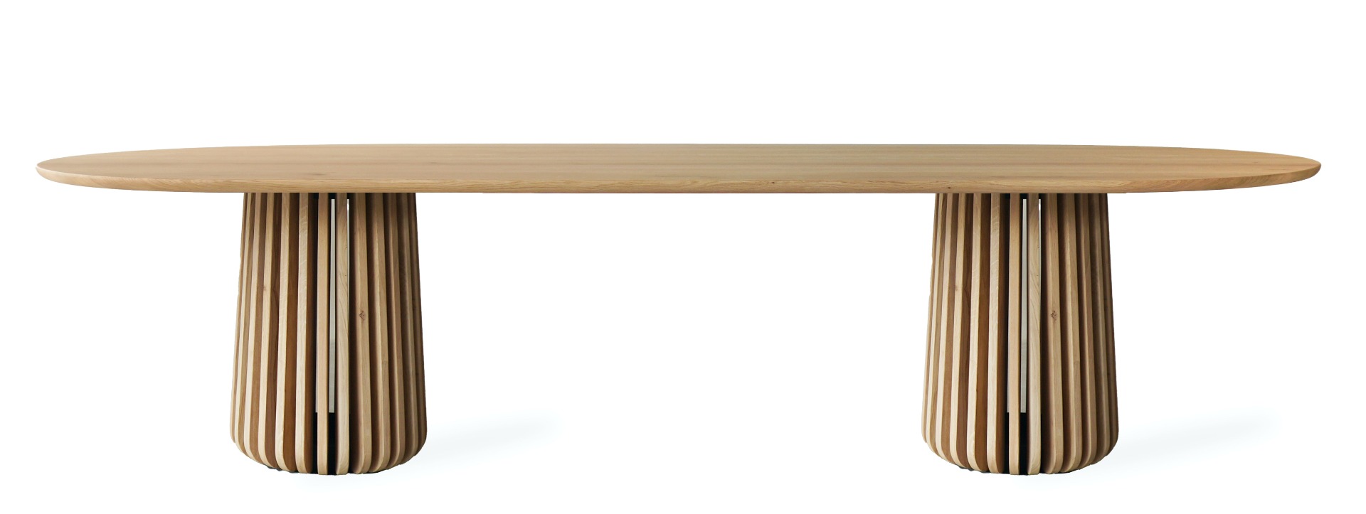  Vincent Sheppard Maru Ovale Tafel 280 x 120 cm Eiken
