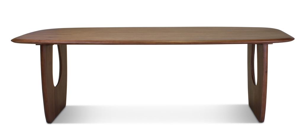  Werck24 Alessio Ovale Tafel 240 cm Bruin