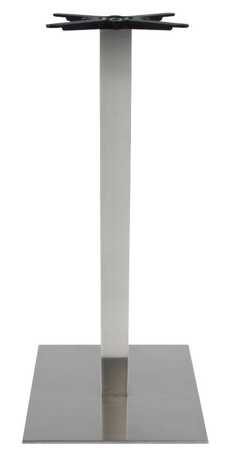  Werck24 Brussel Tafelonderstel - Hoogte 110 cm - Mat Geborsteld Staal
