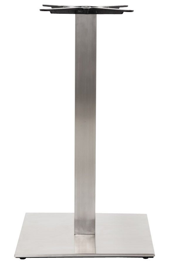  Werck24 Brussel Tafelonderstel - Hoogte 90 cm - Mat Geborsteld Staal
